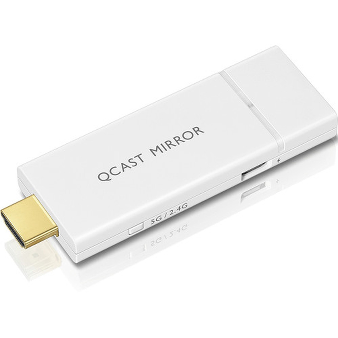 BenQ QCast Mirror QP20 IEEE 80211ac - WiMedia Adapter for SmartphoneTabletNotebook - HDMI - 240 GHz ISM - 5 GHz UNII - External 5AJH32810A