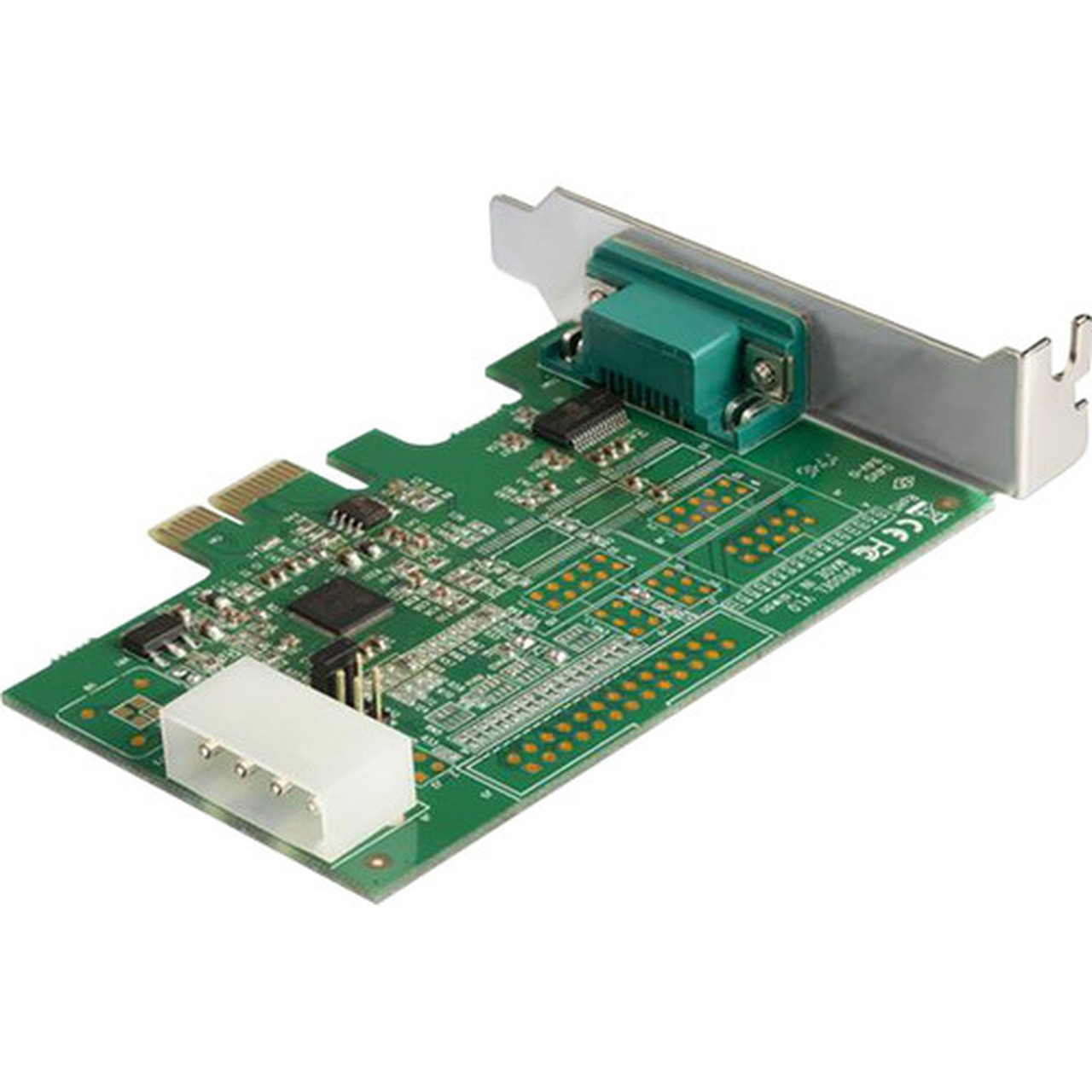 StarTechcom 1 Port RS232 Serial Adapter Card with 16950 UART - PCIe to Serial Adapter - Supports transfer rates up to 9214Kbps - and PEX1S953LP