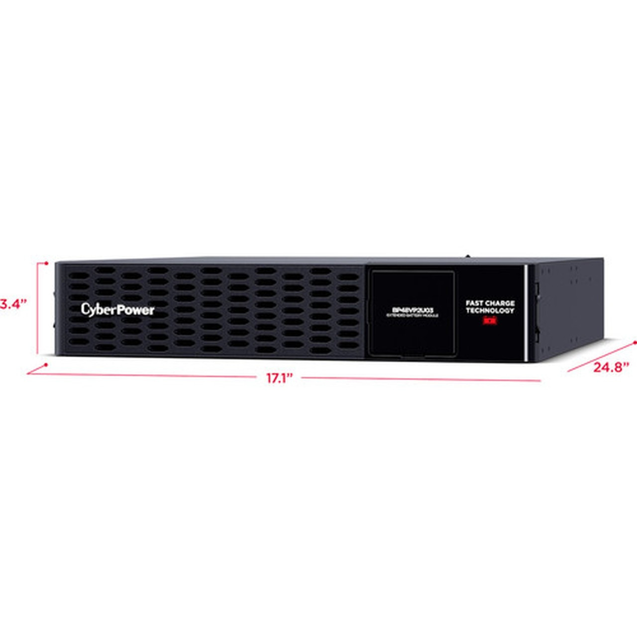 CyberPower UPS Systems BP48VP2U03 Extended Battery Modules - 48 VDC  70 A - 12 V  6 Ah Sealed Lead-Acid Battery 3YR Warranty BP48VP2U03