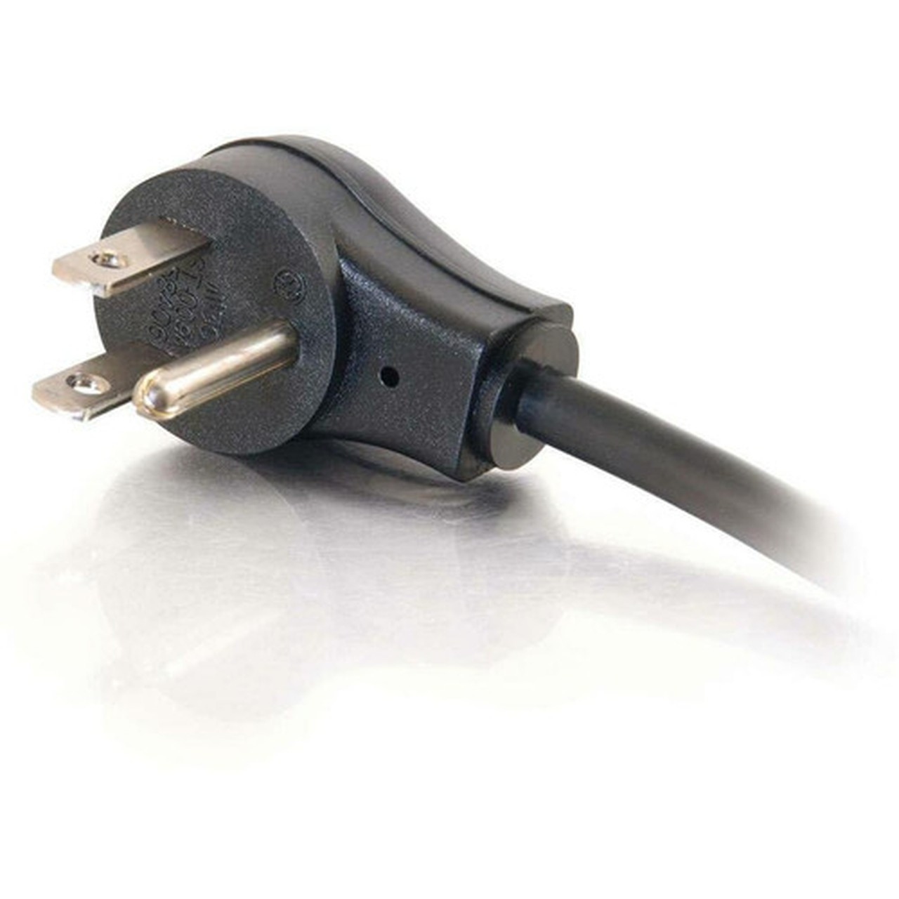 C2G 3ft 18 AWG Universal Flat Panel Power Cord NEMA 5-15P to IEC320C13 - For Computer Printer Scanner Monitor - Black - 3 ft Cord 27901