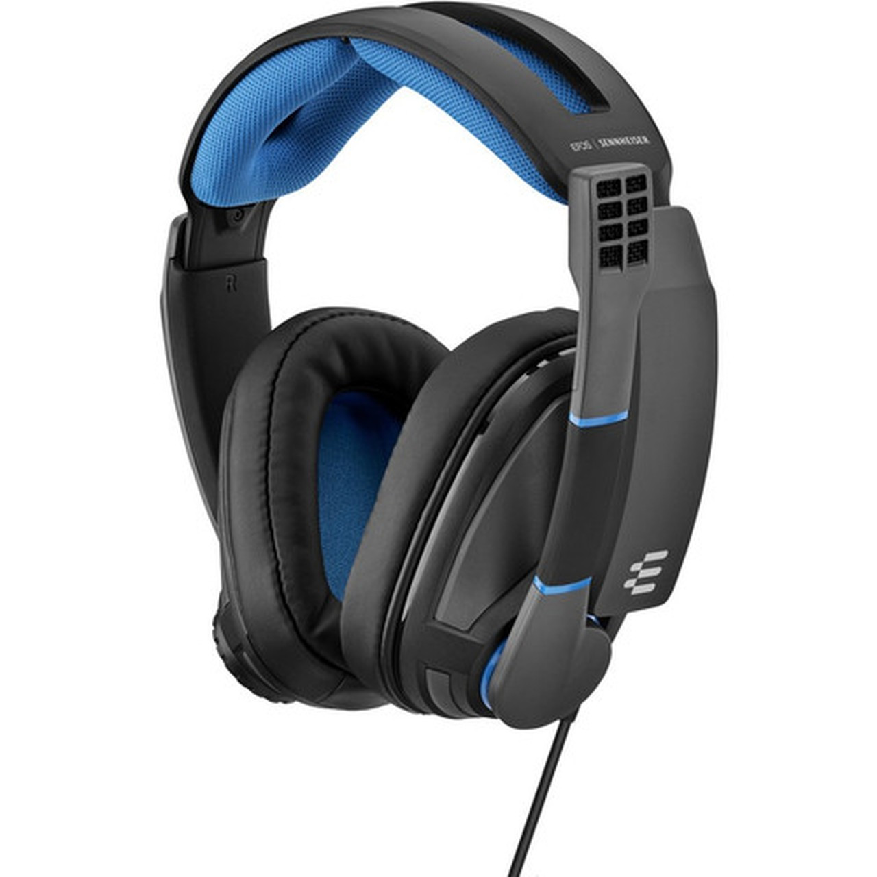 EPOS  SENNHEISER GSP 300 Gaming Headset - Stereo - Mini-phone 35mm - Wired - Over-the-head - Binaural - Circumaural - Noise - Blue 1000238
