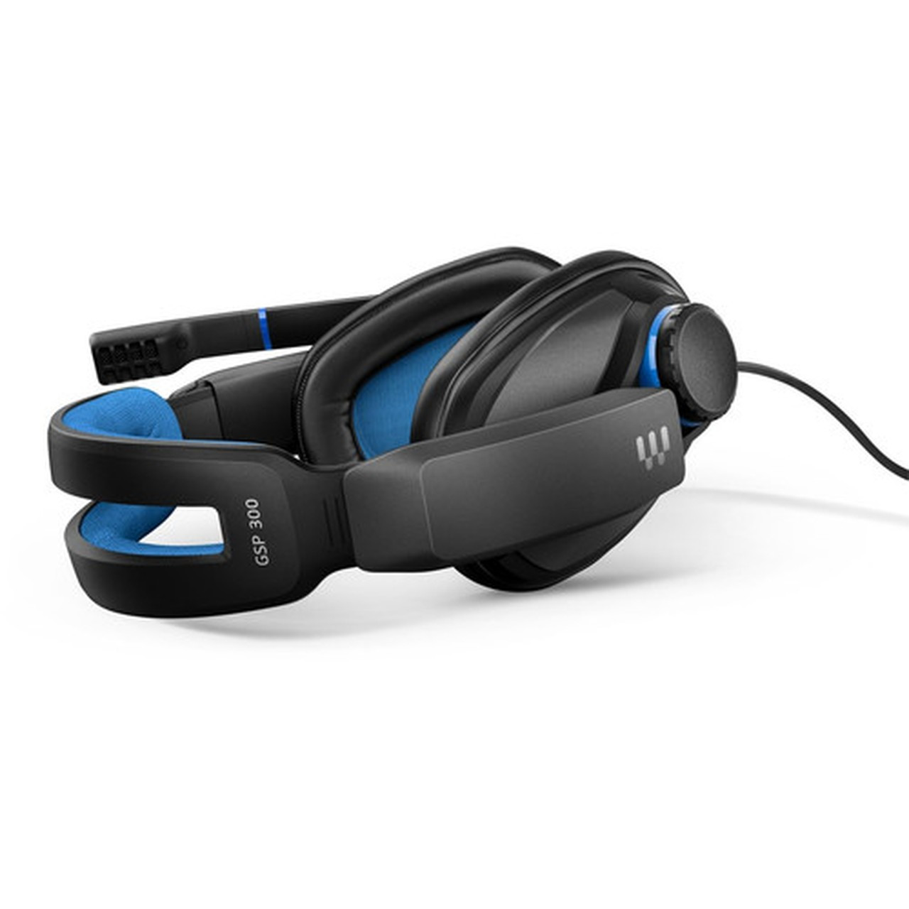 EPOS  SENNHEISER GSP 300 Gaming Headset - Stereo - Mini-phone 35mm - Wired - Over-the-head - Binaural - Circumaural - Noise - Blue 1000238