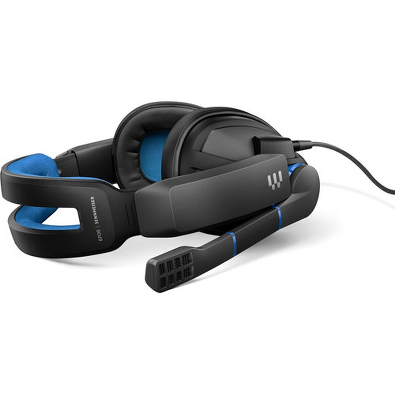 EPOS  SENNHEISER GSP 300 Gaming Headset - Stereo - Mini-phone 35mm - Wired - Over-the-head - Binaural - Circumaural - Noise - Blue 1000238