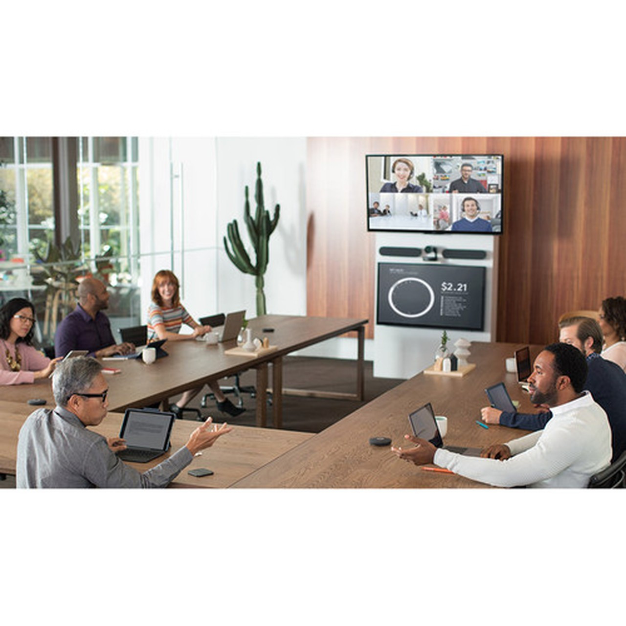 Logitech Rally Plus Video Video Conference Equipment - Full HD - 30 fps - 1 x Network RJ-45 - USB - Gigabit Ethernet - External - 960-001225