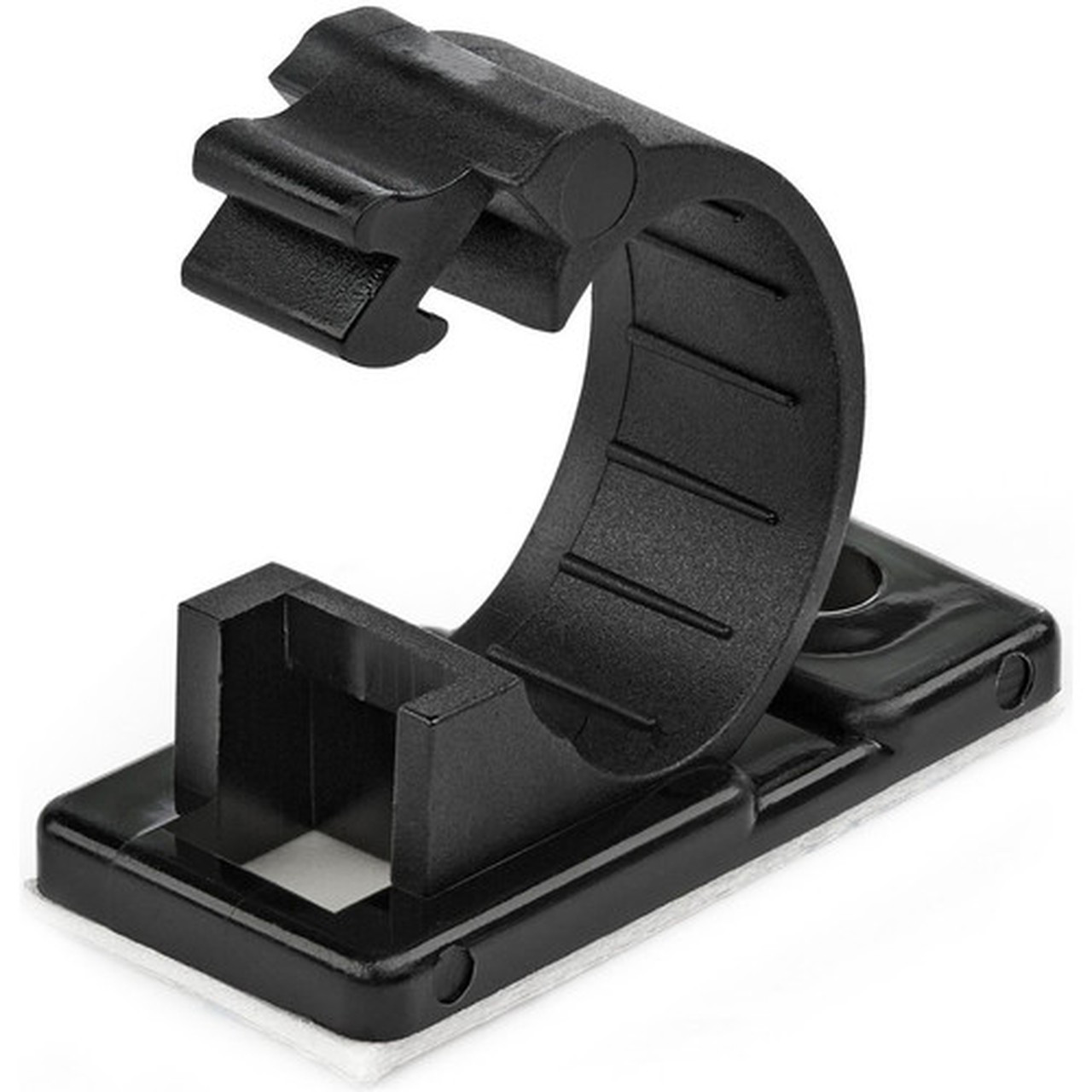 StarTechcom 100 Self Adhesive Cable Management Clips - EthernetNetwork CableOffice Desk Cord Organizer - Sticky Wire HolderClamp - CBMCC2
