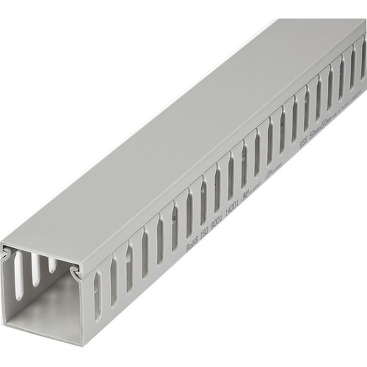 StarTechcom Cable Management Raceway with Cover 250mmW x 250mmH 65ft2m length 388mm Slots Wall Wire Duct UL Listed - CBMWD5050