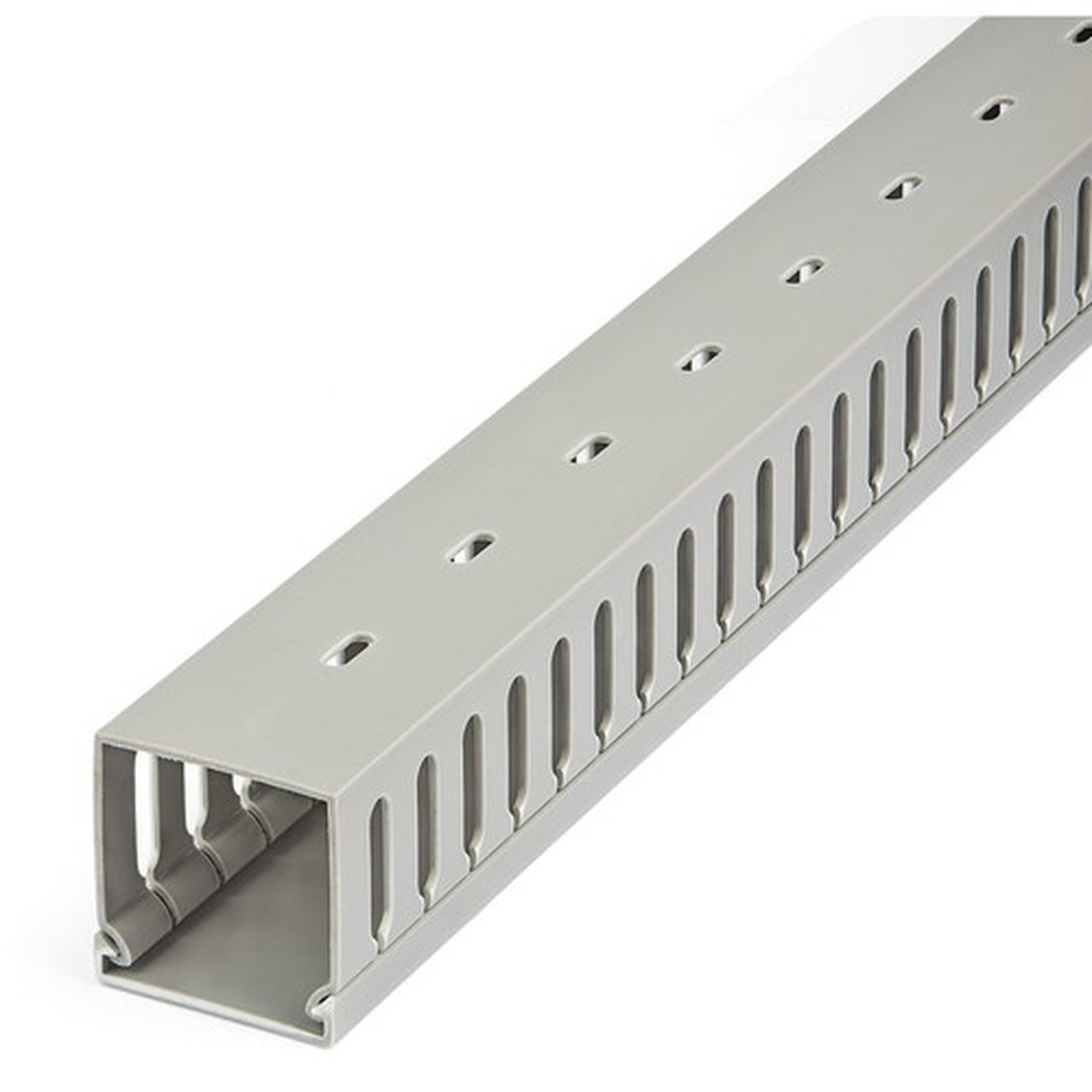 StarTechcom Cable Management Raceway with Cover 250mmW x 250mmH 65ft2m length 388mm Slots Wall Wire Duct UL Listed - CBMWD5050