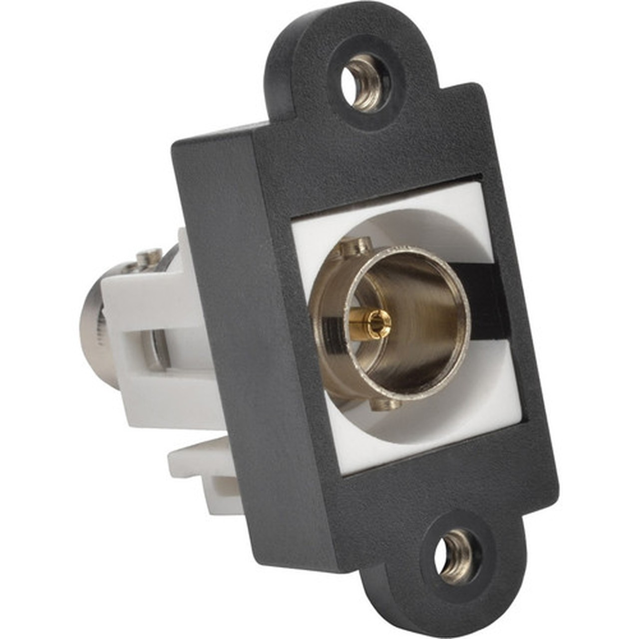 Tripp Lite BNC All-in-One KeystonePanel Mount Coupler FF 75 Ohms - 1 x BNC Female AudioVideo - 1 x BNC Female AudioVideo - - - A230-001-KP