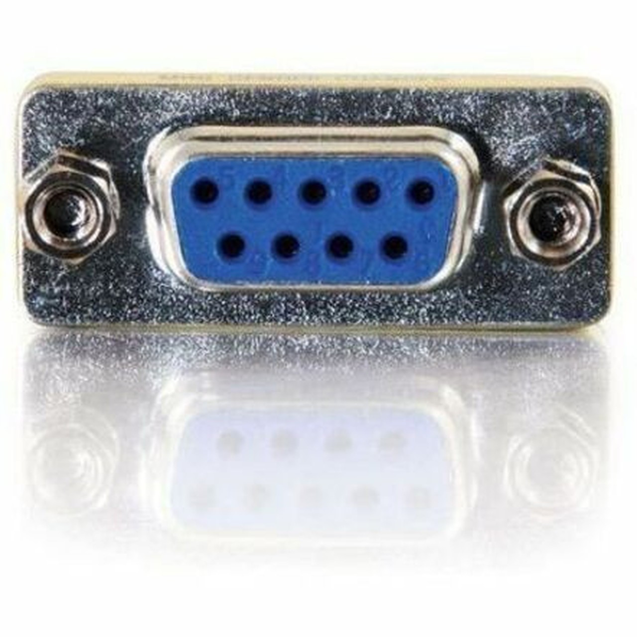 C2G_DB-9_Mini_Gender_Changer_-_1_Pack_-_1_x_9-pin_DB-9_Serial_Female_-_1_x_9-pin_DB-9_Serial_Female_-_Silver_Yellow_02781