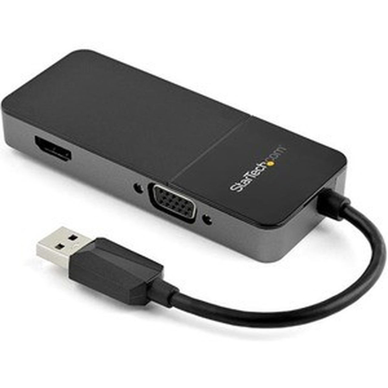 StarTechcom USB 30 to HDMI and VGA Adapter -4K1080p USB Type A Dual Monitor Multiport Display Adapter Converter -External Graphics USB32HDVGA