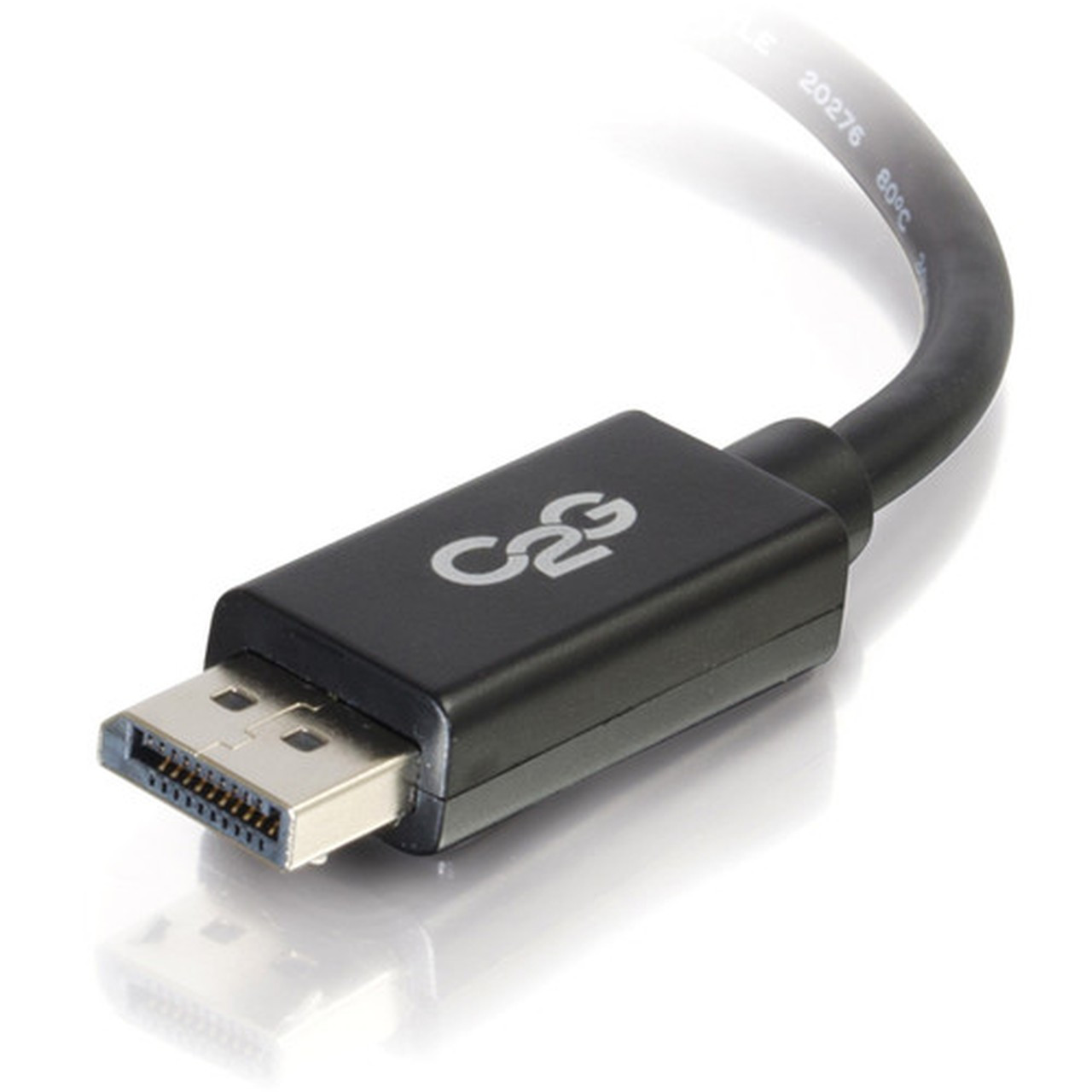 C2G 10ft DisplayPort Cable with Latches 8K UHD MM - Black - 10 ft DisplayPort AV Cable for Notebook Monitor AudioVideo Device - 54402