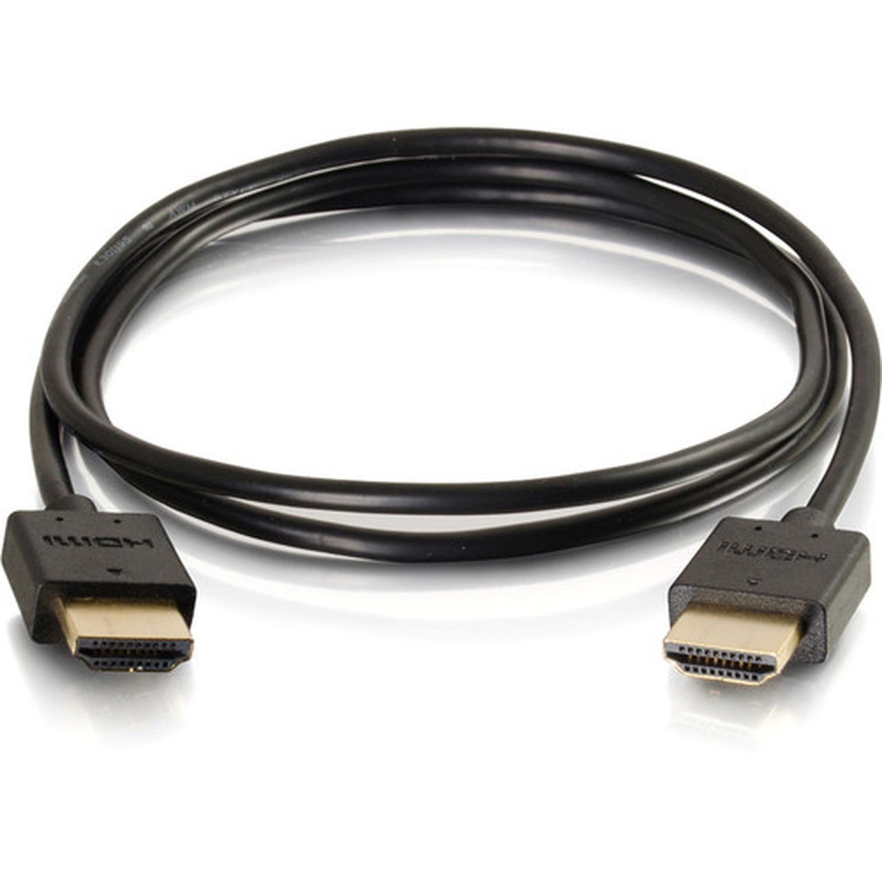 C2G 6ft Flexible High Speed HDMI Cable with Low Profile Connectors - 4K 60Hz - 6 ft HDMI AV Cable for AudioVideo Device Home HDTV - 41364