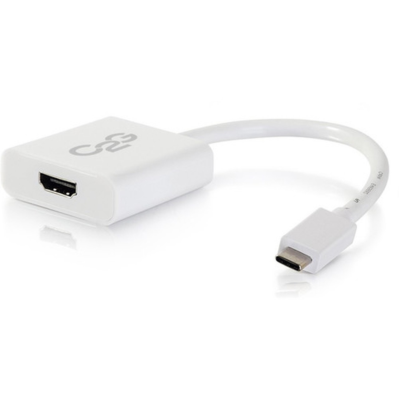 C2G USB 31 USB C to HDMI AudioVideo Adapter 4K 30Hz - White TAA - 6 HDMIUSB AVData Transfer Cable for AudioVideo Device HDTV - 29475