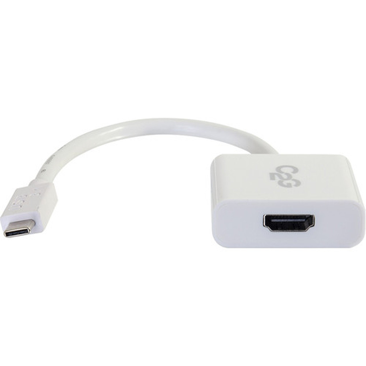 C2G USB 31 USB C to HDMI AudioVideo Adapter 4K 30Hz - White TAA - 6 HDMIUSB AVData Transfer Cable for AudioVideo Device HDTV - 29475