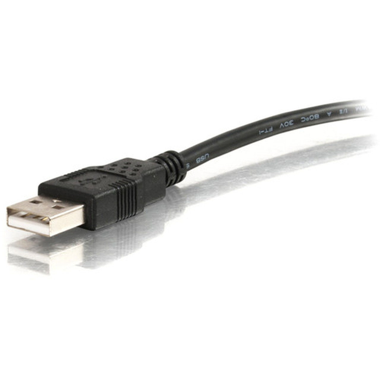 C2G USB Cable - Type A Male - Mini Type B Male USB - 2m - Black 27005