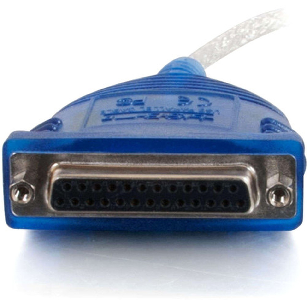 C2G USB to DB25 IEEE-1284 Parallel Printer Adapter Cable - DB-25 Female Type A Male USB - 183m - Blue 16899