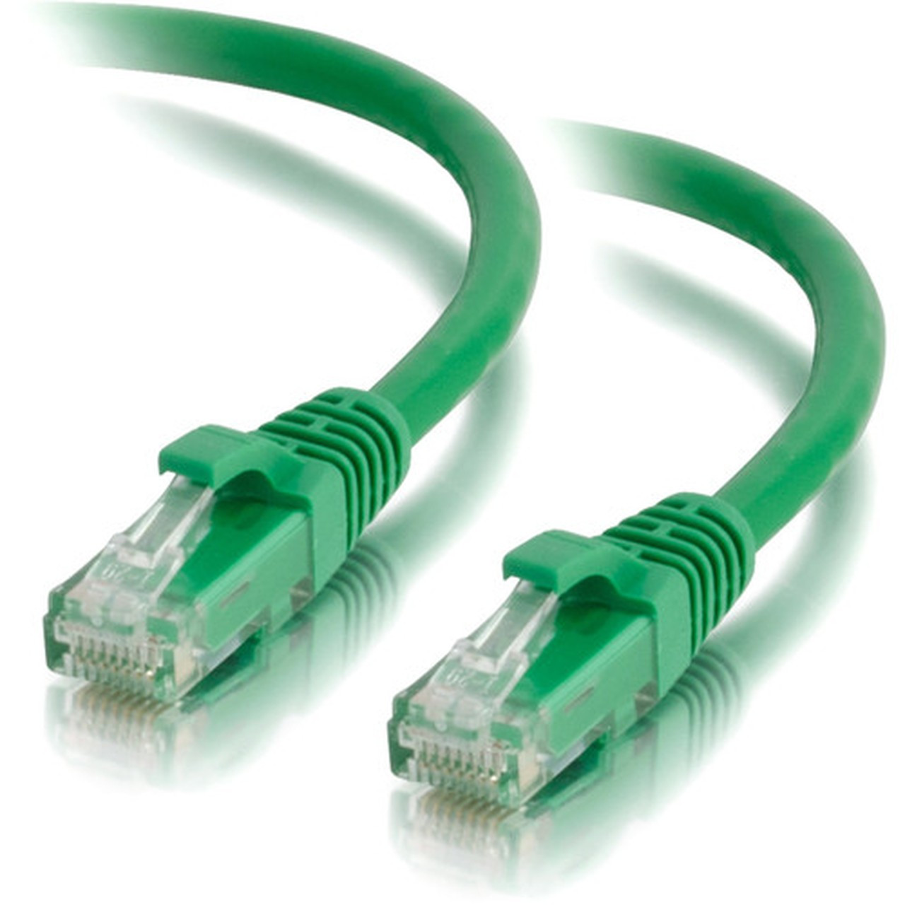 C2G Cat5e Patch Cable - RJ-45 Male - RJ-45 Male - 3048cm - Green 24229