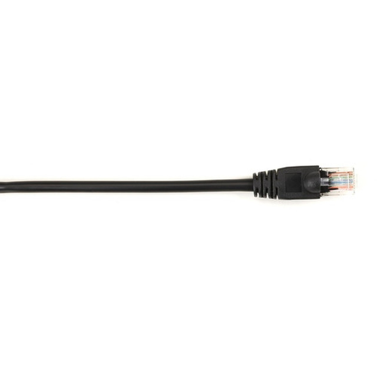 Black Box Connect Cat5e UTP Patch Network Cable - 10 ft Category 5e Network Cable for Network Device - First End 1 x RJ-45 Male - 1 CAT5EPC-010-BK
