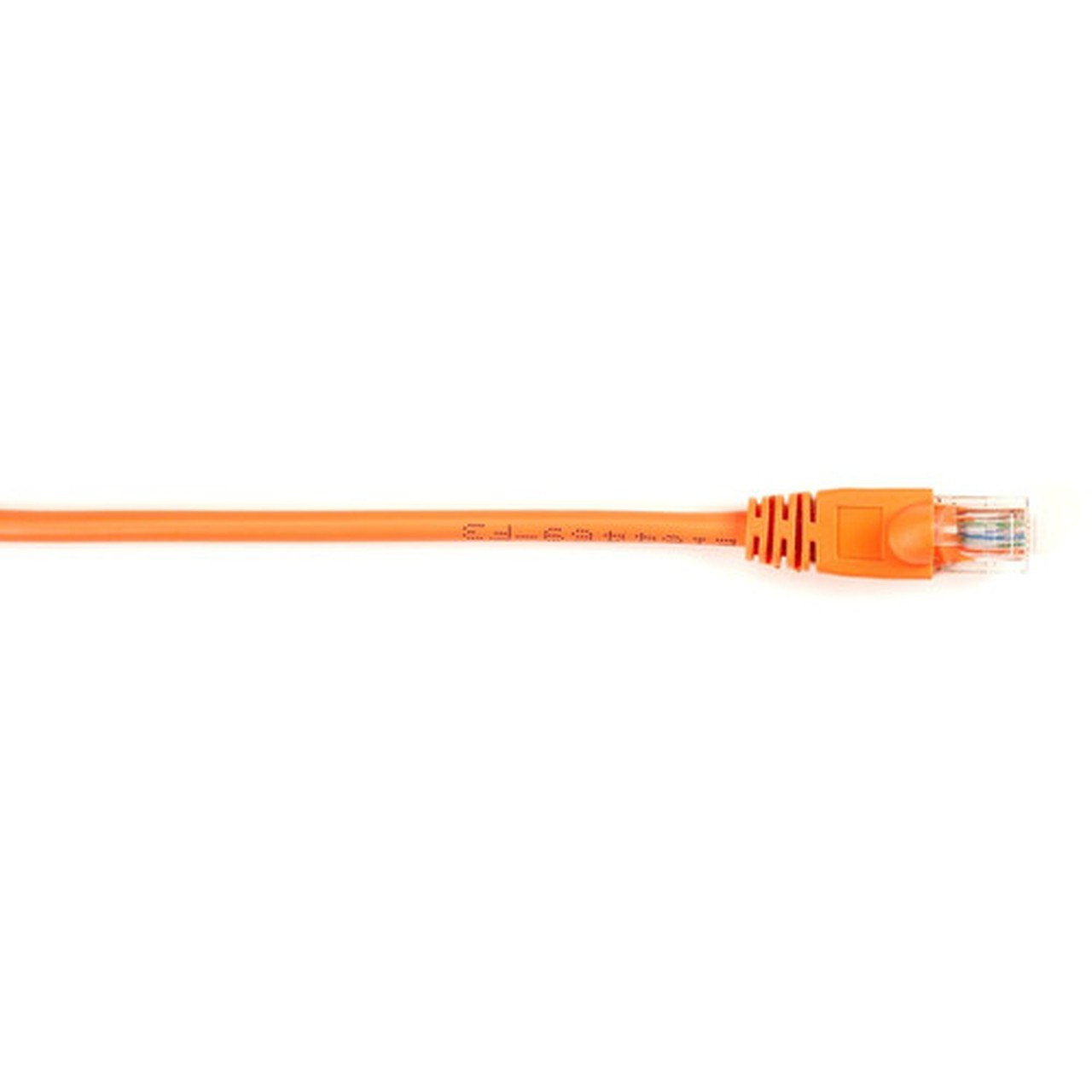 Black Box Connect Cat6 UTP Patch Network Cable - 2 ft Category 6 Network Cable for Network Device - First End 1 x RJ-45 Male Network CAT6PC-002-OR