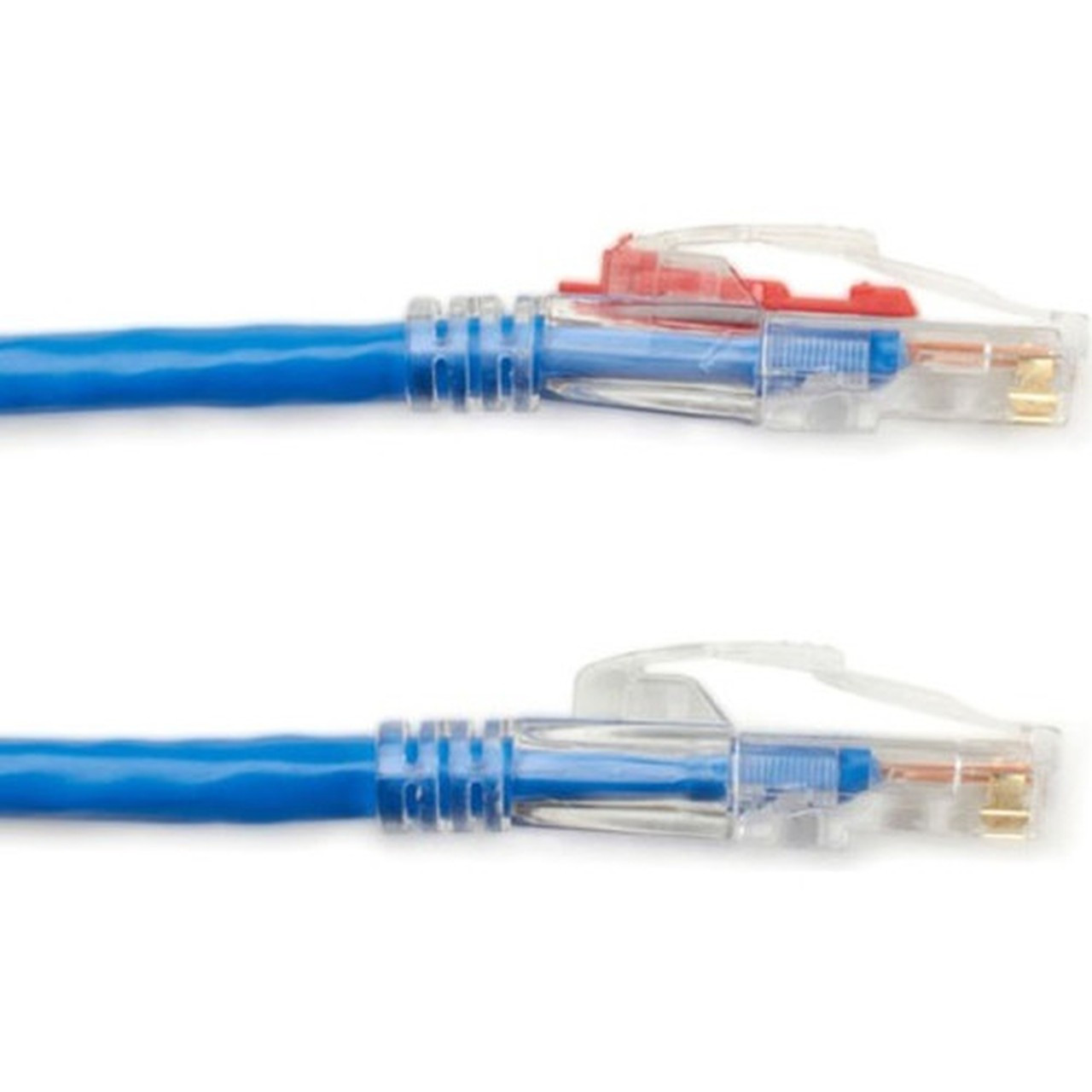 Black Box GigaTrue 3 Cat6 UTP Patch Network Cable - 10 ft Category 6 Network Cable for Patch Panel Wallplate Network Device - First C6PC70-BL-10