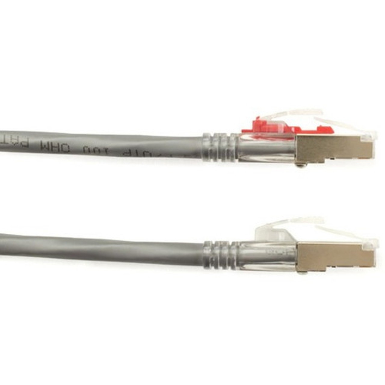 Black Box GigaBase 3 Cat5e FUTP Patch Network Cable - 6 ft Category 5e Network Cable for Patch Panel Wallplate Network Device - C5EPC70S-GY-06