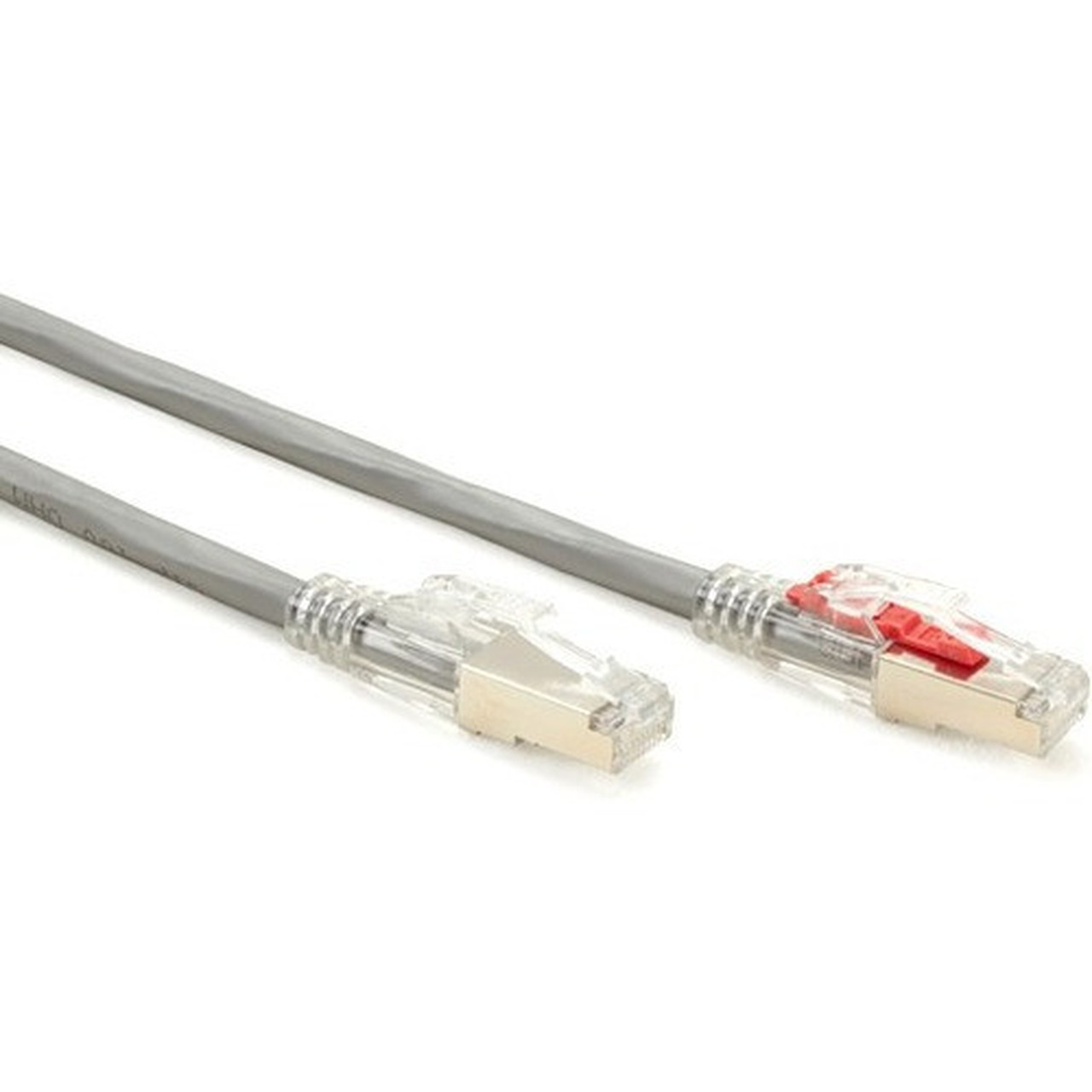 Black Box GigaBase 3 Cat5e FUTP Patch Network Cable - 6 ft Category 5e Network Cable for Patch Panel Wallplate Network Device - C5EPC70S-GY-06