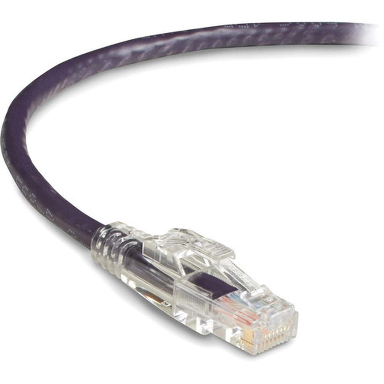 Black Box GigaTrue 3 Cat6 UTP Patch Network Cable - 7 ft Category 6 Network Cable for Patch Panel Wallplate Network Device - First C6PC70-VT-07