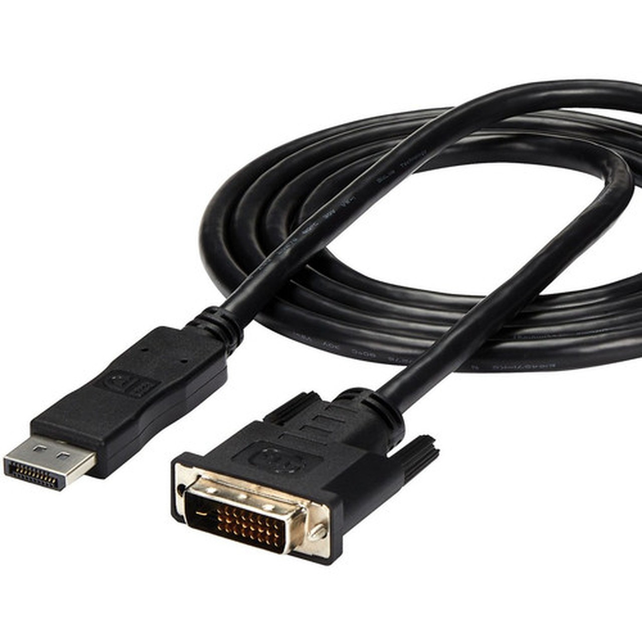 StarTechcom 6ft 18m DisplayPort to DVI Cable DisplayPort to DVI-D Adapter Cable 1080p Video DP 12 to DVI Monitor Converter -  DP2DVIMM6