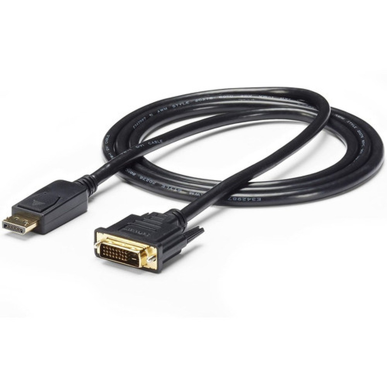 StarTechcom 6ft 18m DisplayPort to DVI Cable 1080p Video DisplayPort to DVI-D AdapterConverter Cable DP 12 to DVI Monitor - - DP2DVI2MM6