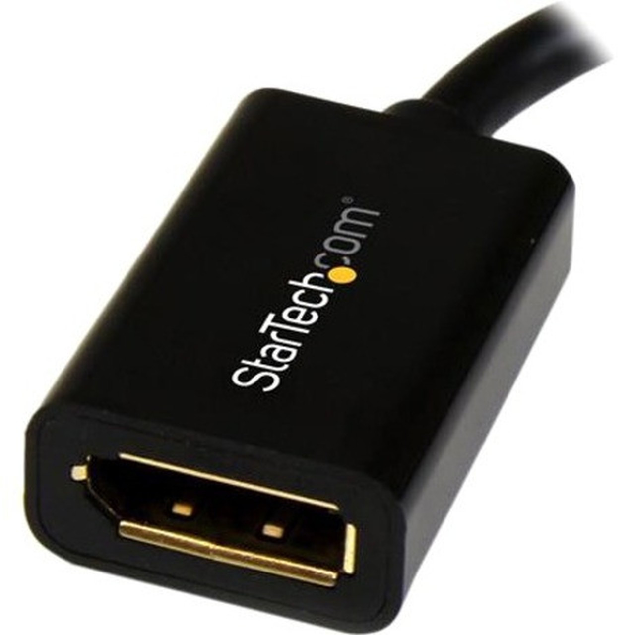 StarTechcom 6in Mini DisplayPort to DisplayPort Video Cable Adapter - MF - Connect your DisplayPort monitor to a standard Mini Short MDP2DPMF6IN