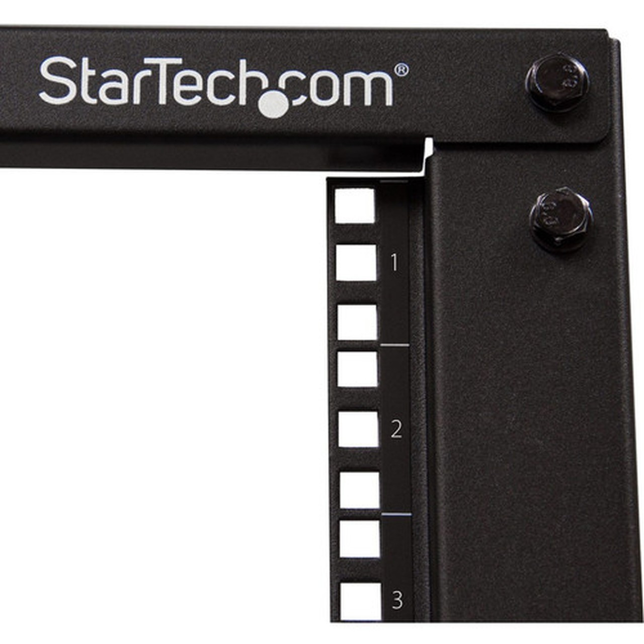 StarTechcom 8U 19 Open Frame Server Rack - Compact 4 Post Adjustable Depth 22 to 40 - Mobile Network Rack - HP ProLiant - 8U w 4POSTRACK8U