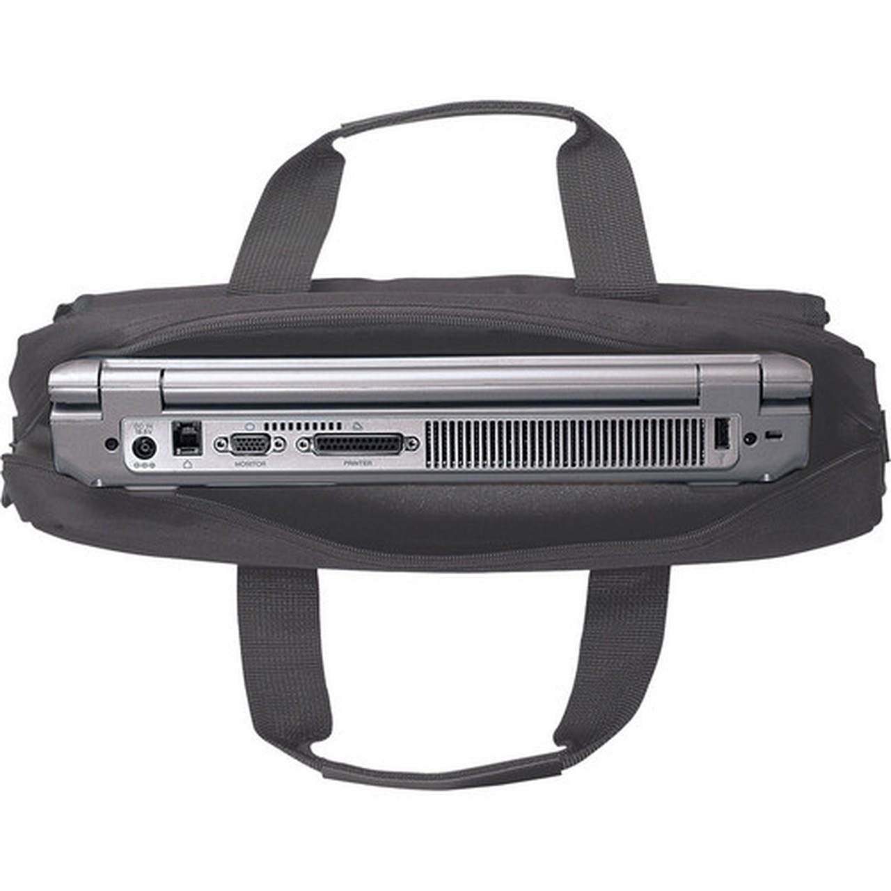 Manhattan London 438889 Carrying Case Briefcase for 156 Notebook - Black - Water Resistant Wear Resistant Anti-slip Shoulder - - 438889