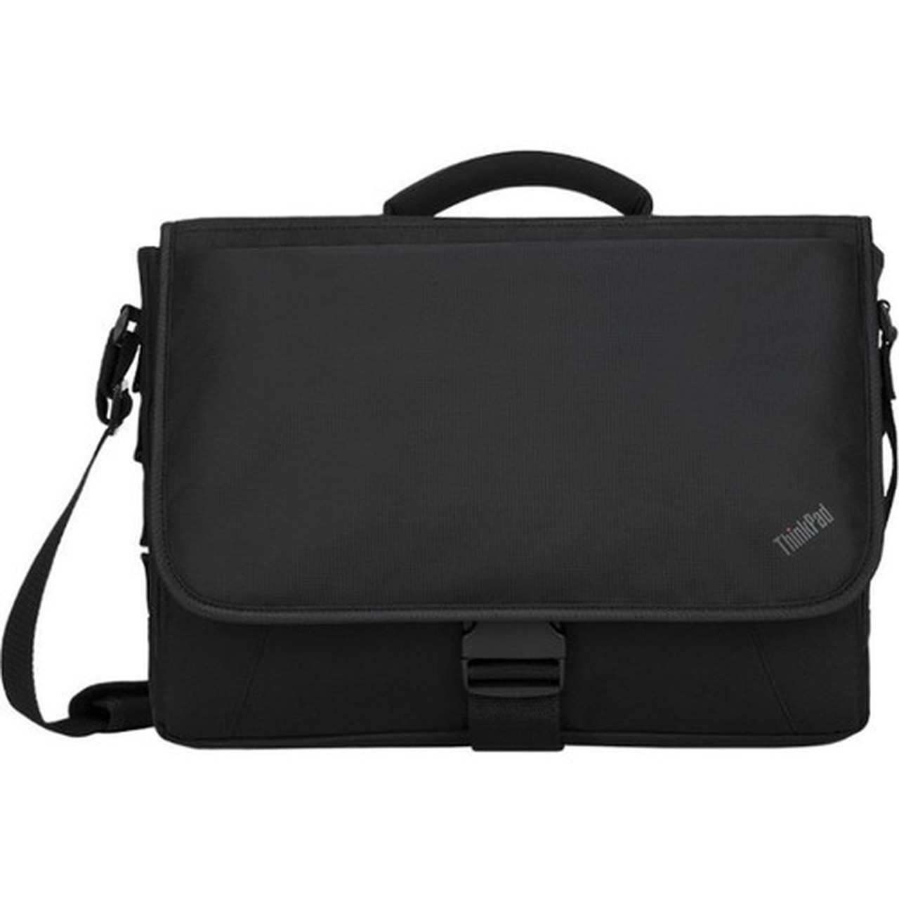 Lenovo Carrying Case Messenger for 156 Notebook - Black - Water Resistant - Nylon Polyester Exterior - Shoulder Strap Handle - x 4X40Y95215
