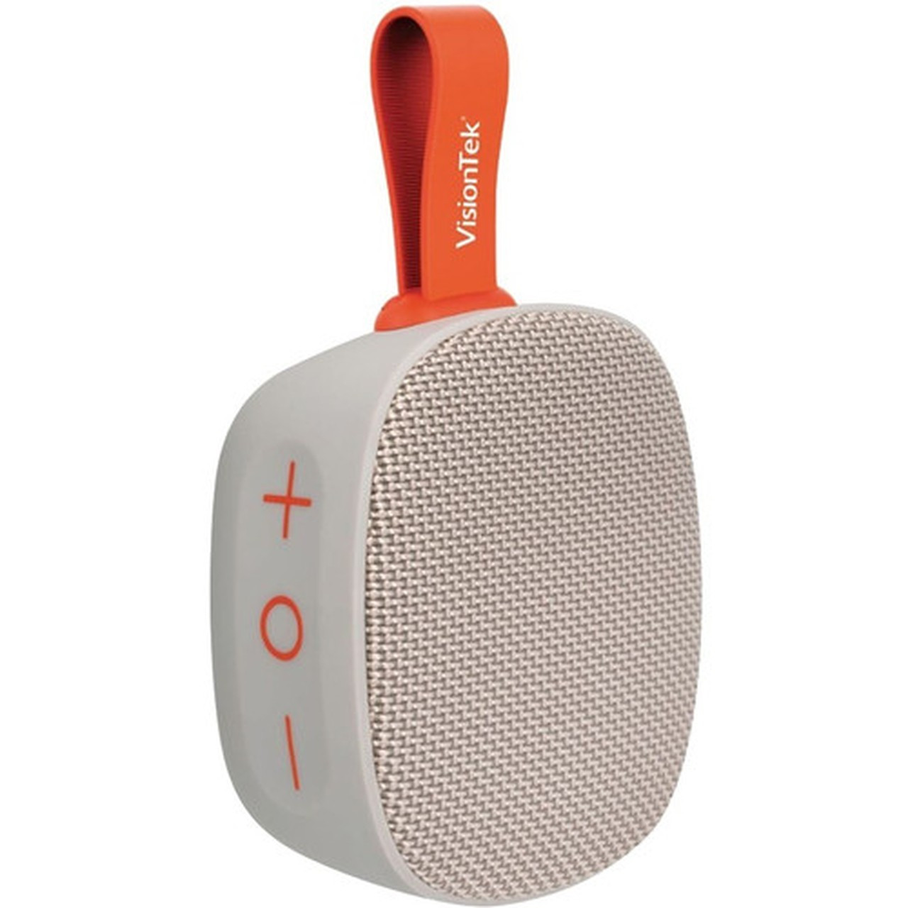 VisionTek Sound Cube Portable Bluetooth Speaker System - Gray - TrueWireless Stereo - Near Field Communication - Battery Rechargeable 901323