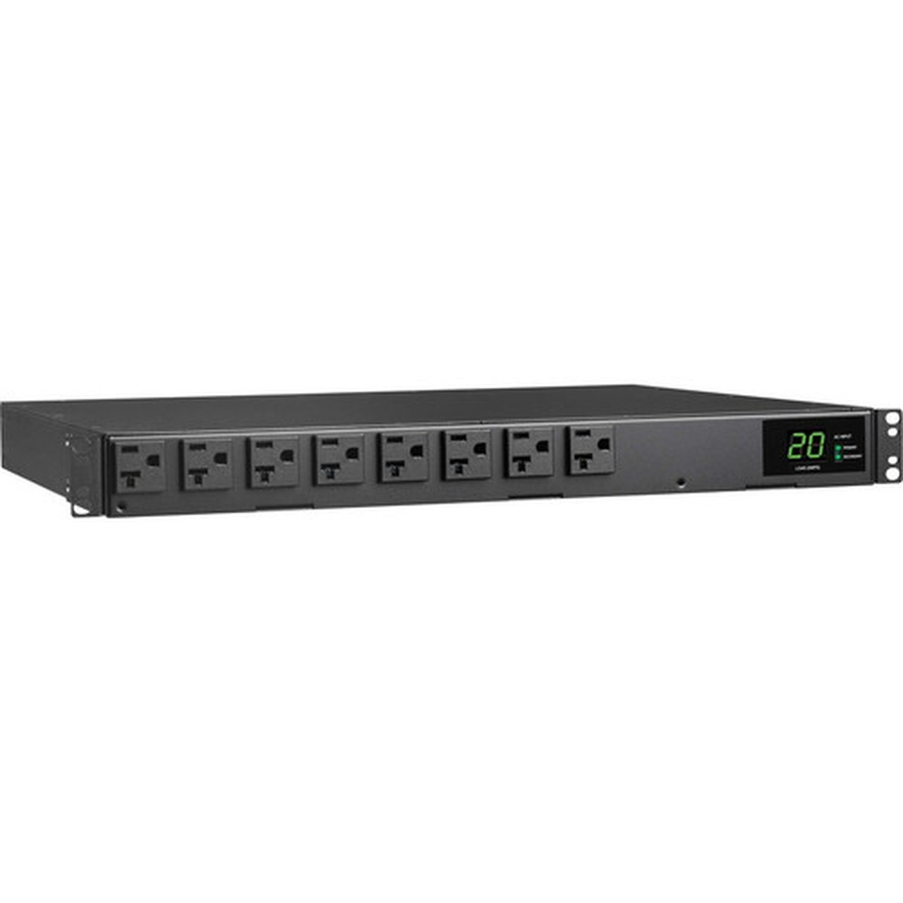 Tripp Lite 16-Outlets PDU - Metered Auto Transfer Switch - NEMA 5-20P NEMA L5-20P - 16 x NEMA 5-1520R - 120 V AC - 1U - Horizontal - PDUMH20ATS