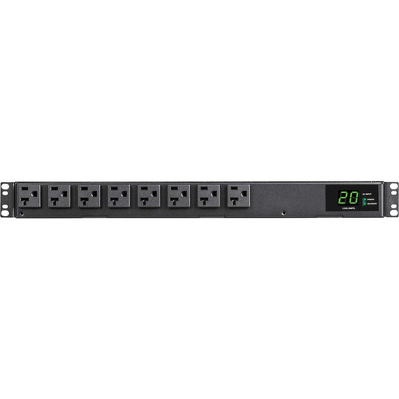 Tripp Lite 16-Outlets PDU - Metered Auto Transfer Switch - NEMA 5-20P NEMA L5-20P - 16 x NEMA 5-1520R - 120 V AC - 1U - Horizontal - PDUMH20ATS