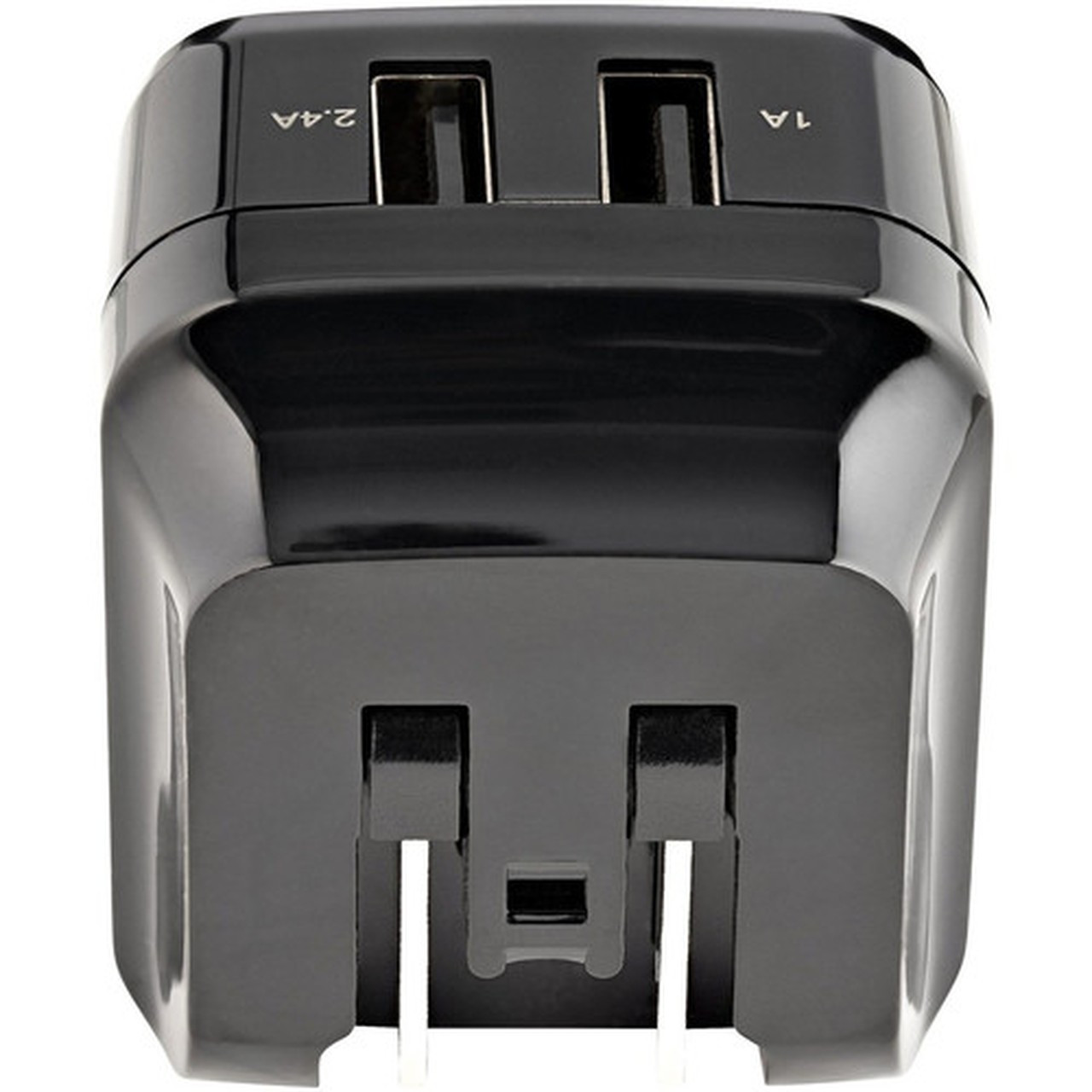 StarTechcom 2 Port USB Wall Charger 17W Wall Charger Hub 24A  1A port Dual USB-A Power Adapter Portable Charger for - 120 V V USB2PACUBK