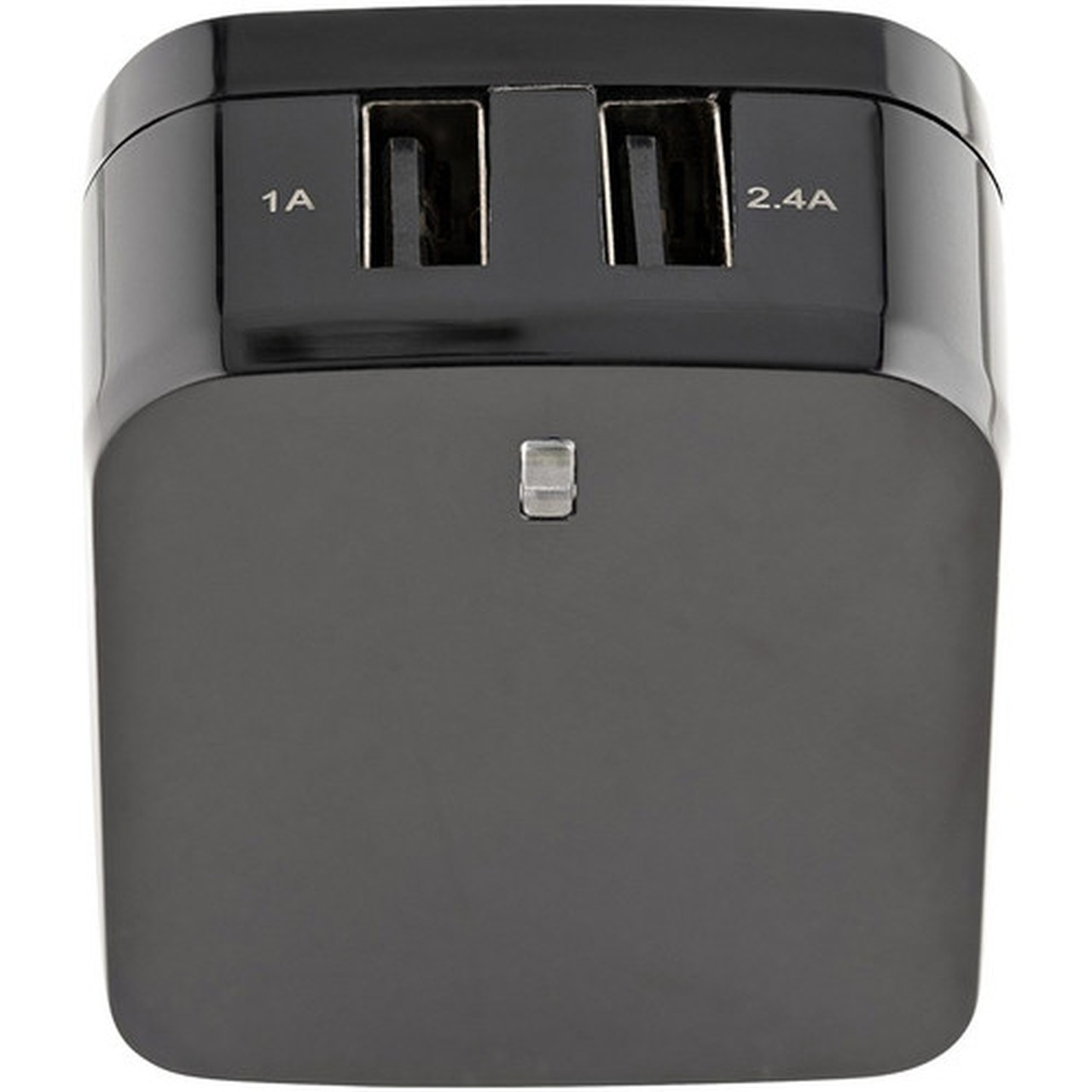 StarTechcom 2 Port USB Wall Charger 17W Wall Charger Hub 24A  1A port Dual USB-A Power Adapter Portable Charger for - 120 V V USB2PACUBK