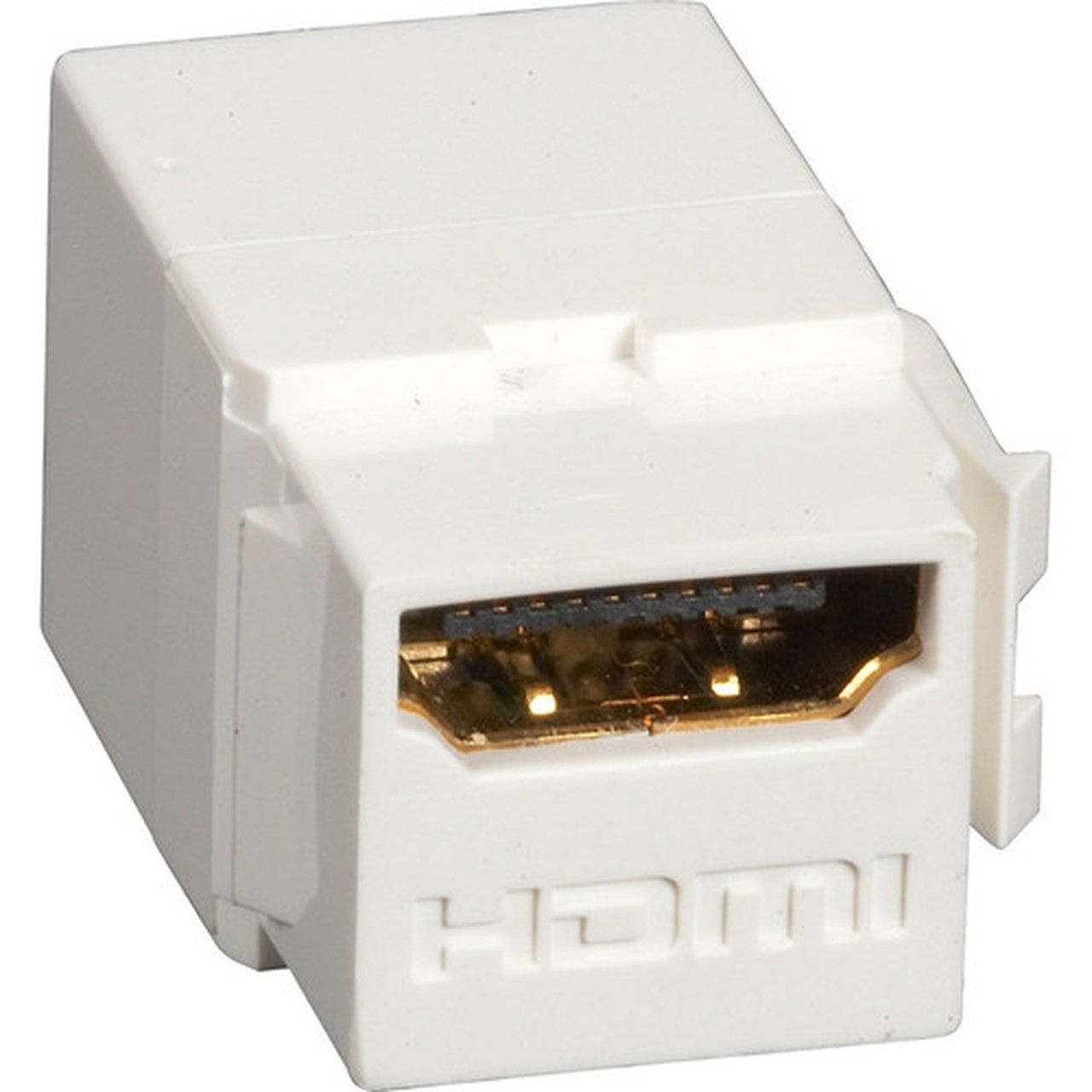 Black Box Snap Fitting - HDMI FemaleFemale Office White - 1 x HDMI Digital AudioVideo Female - 1 x HDMI Digital AudioVideo Female FMT1001