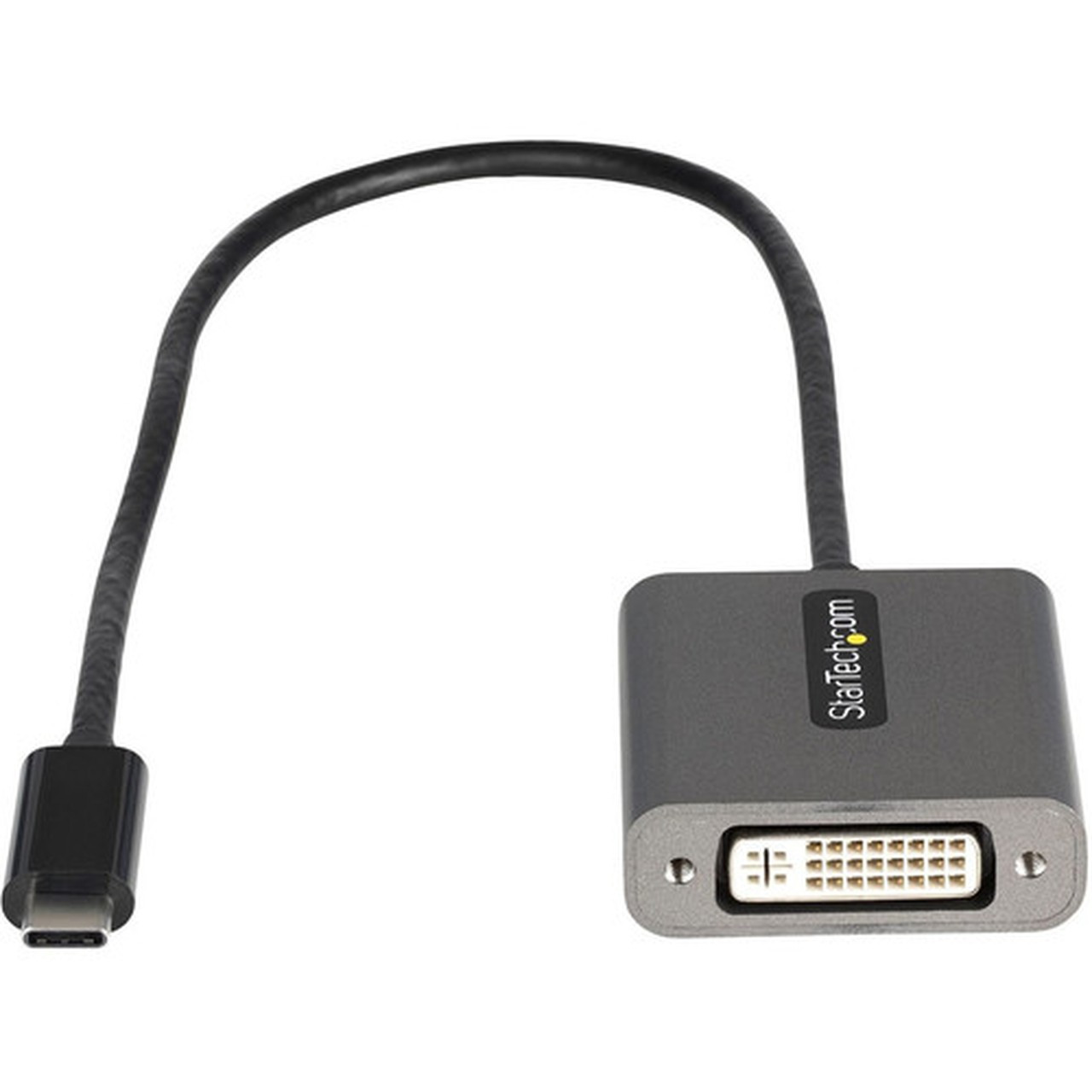 StarTechcom USB C to DVI Adapter 1920x1200p USB Type-C to DVI-D Adapter Dongle USB-C to DVI DisplayMonitor Video Converter 12 - CDP2DVIEC