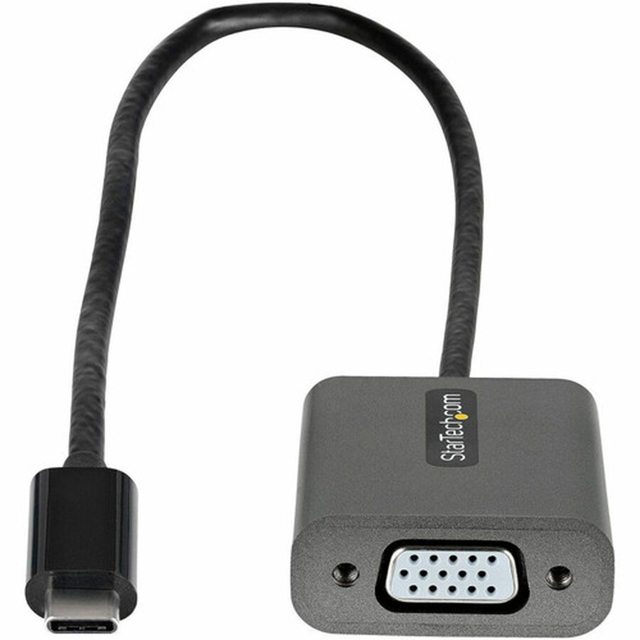 StarTechcom USB C to VGA Adapter 1080p USB Type-C to VGA Adapter Dongle USB-C to VGA MonitorDisplay Video Converter 12 Long - to CDP2VGAEC