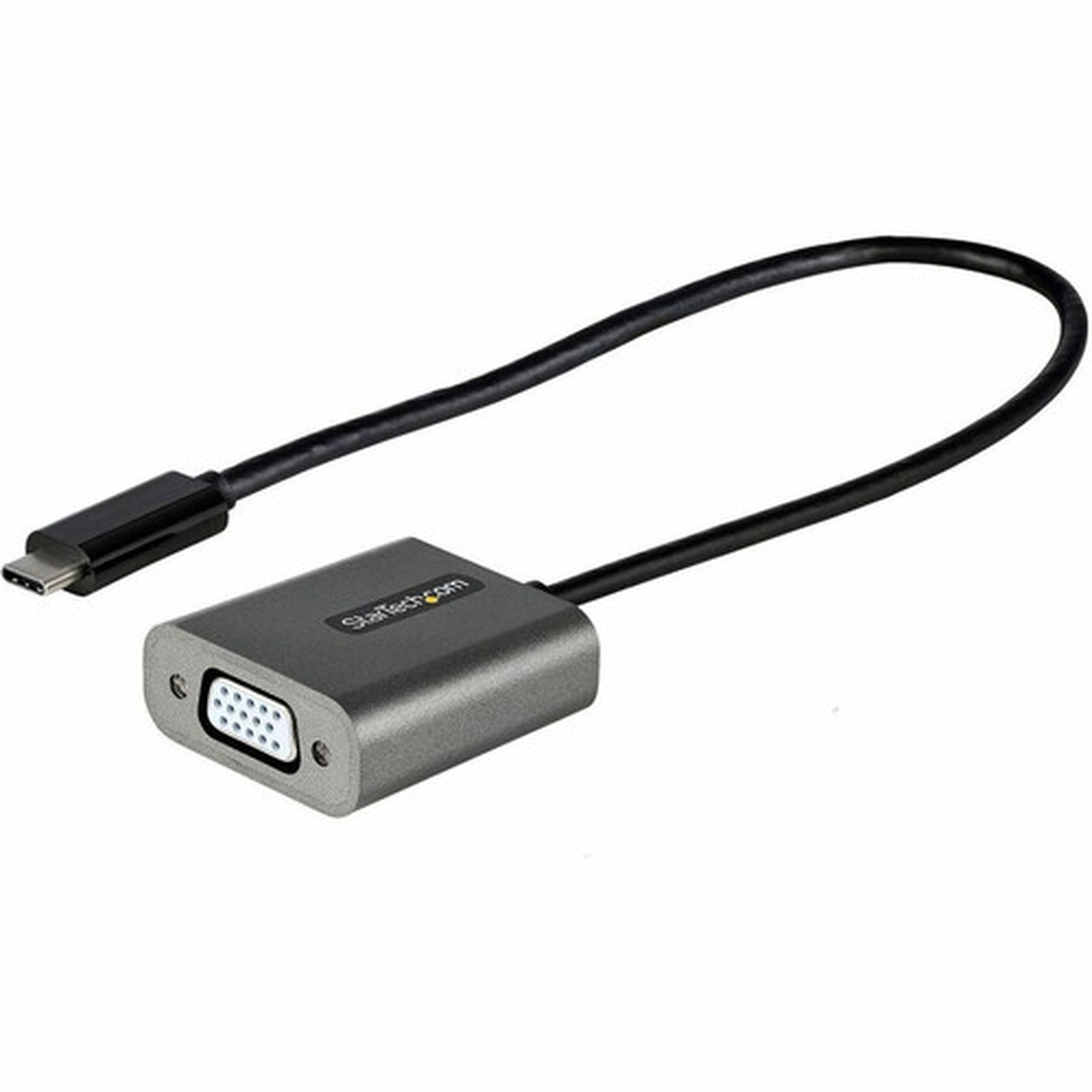 StarTechcom USB C to VGA Adapter 1080p USB Type-C to VGA Adapter Dongle USB-C to VGA MonitorDisplay Video Converter 12 Long - to CDP2VGAEC