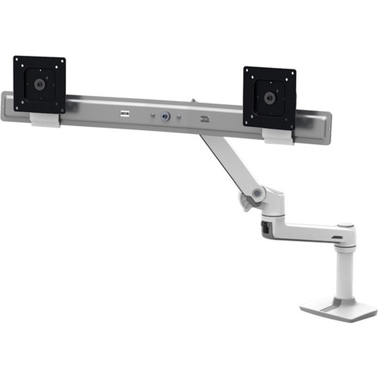 Ergotron Mounting Arm for LCD Monitor - White - 2 Displays Supported - 25 Screen Support - 998 kg Load Capacity 45-522-216