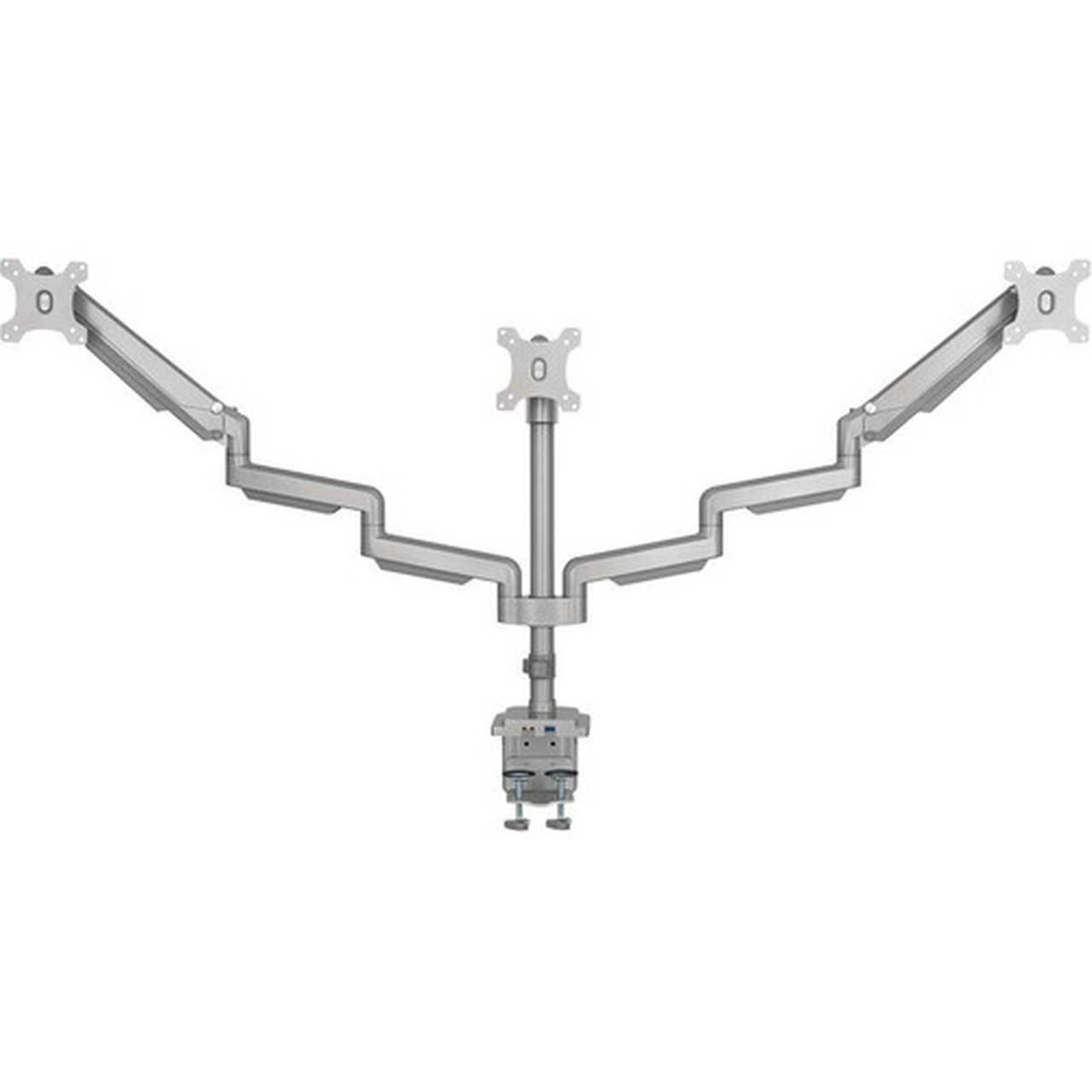 Tripp Lite DDR1730TAL Desk Mount for Flat Panel Display Monitor HDTV - Silver - 3 Displays Supported - 30 Screen Support - 2096 DDR1730TAL