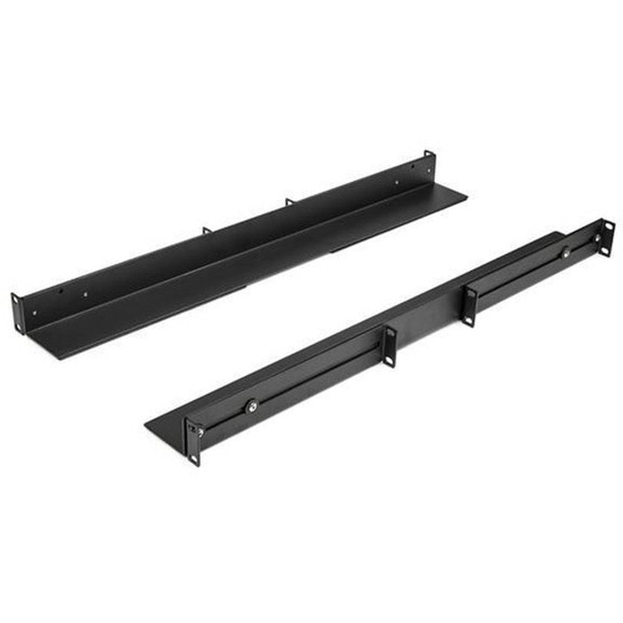 StarTechcom 1U 19 Server Rack Rails 24-36 Adjustable Depth Universal 4 Post NetworkServerUPS Equipment Mounting Rack Mount Rail UNIRAILS1UB