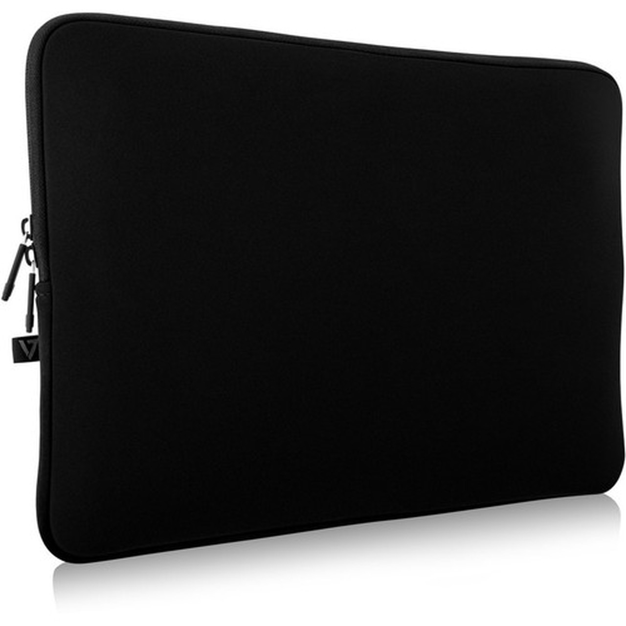 V7 CSE12-BLK-3N Carrying Case Sleeve for 12 MacBook Air - Black - Water Resistant Scratch Resistant Dust Resistant Snag Zipper - CSE12-BLK-3N
