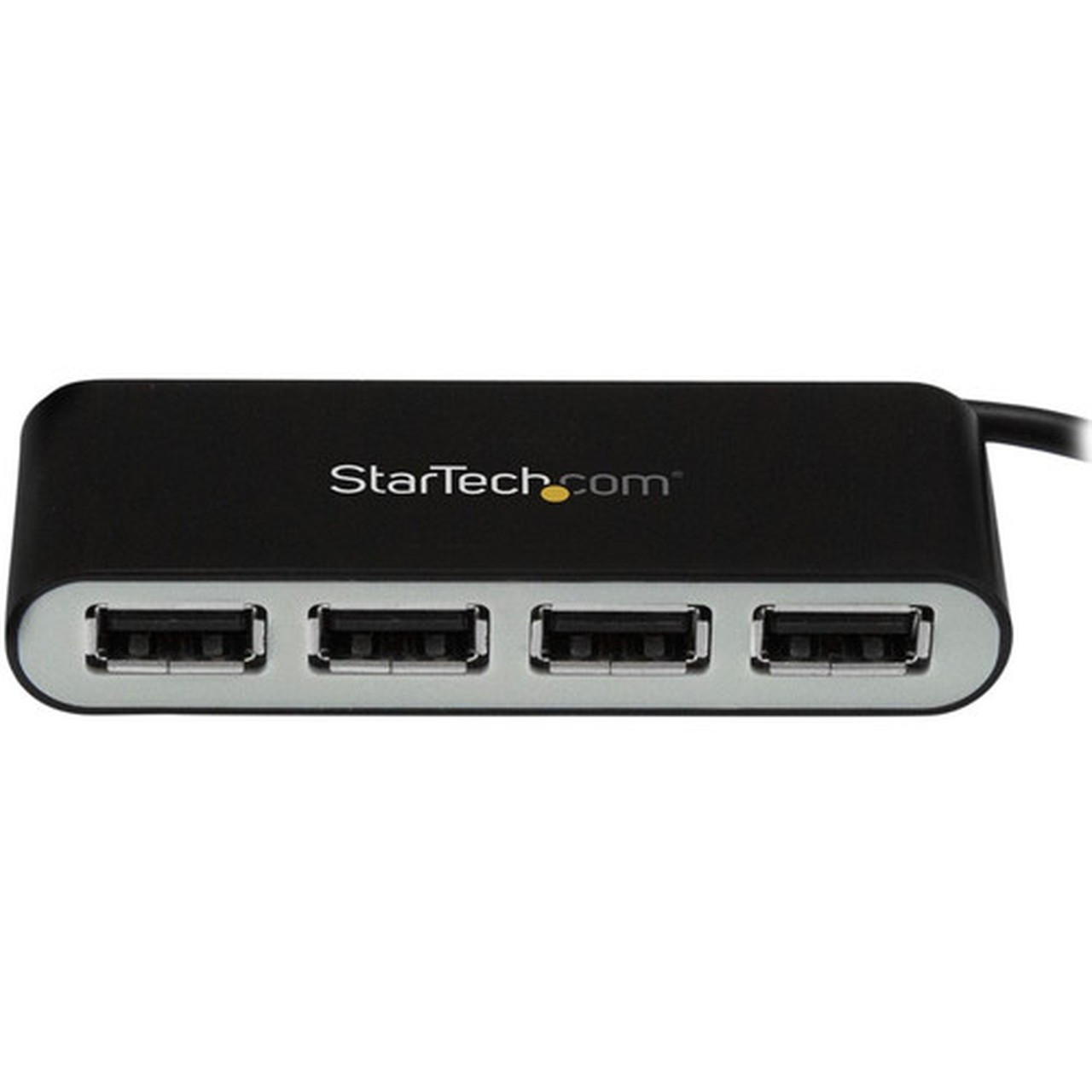StarTechcom 4 Port Portable USB 20 Hub w Built-in Cable - 4 Port USB Hub - Add four USB 20 ports to your computer using this USB - ST4200MINI2