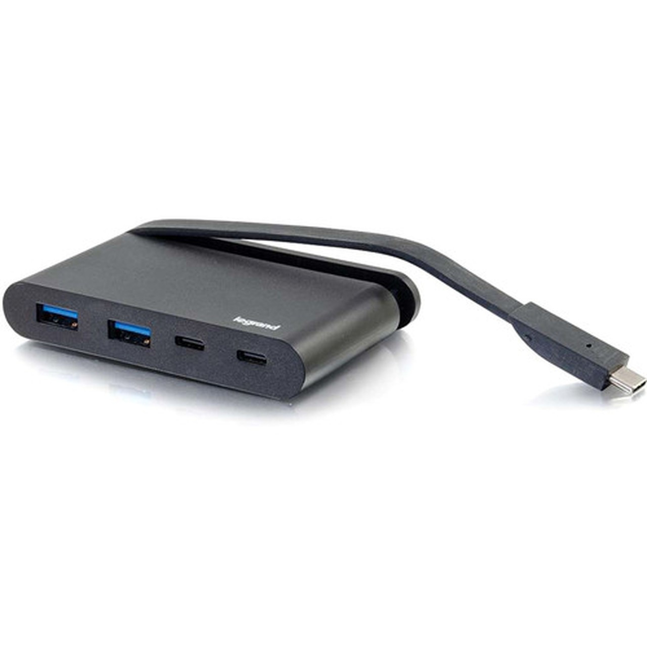 C2G USB C Hub with USB A USB C and Power Delivery - USB Hub - USB Type C - External - 4 USB Ports - 4 USB 31 Ports 26914