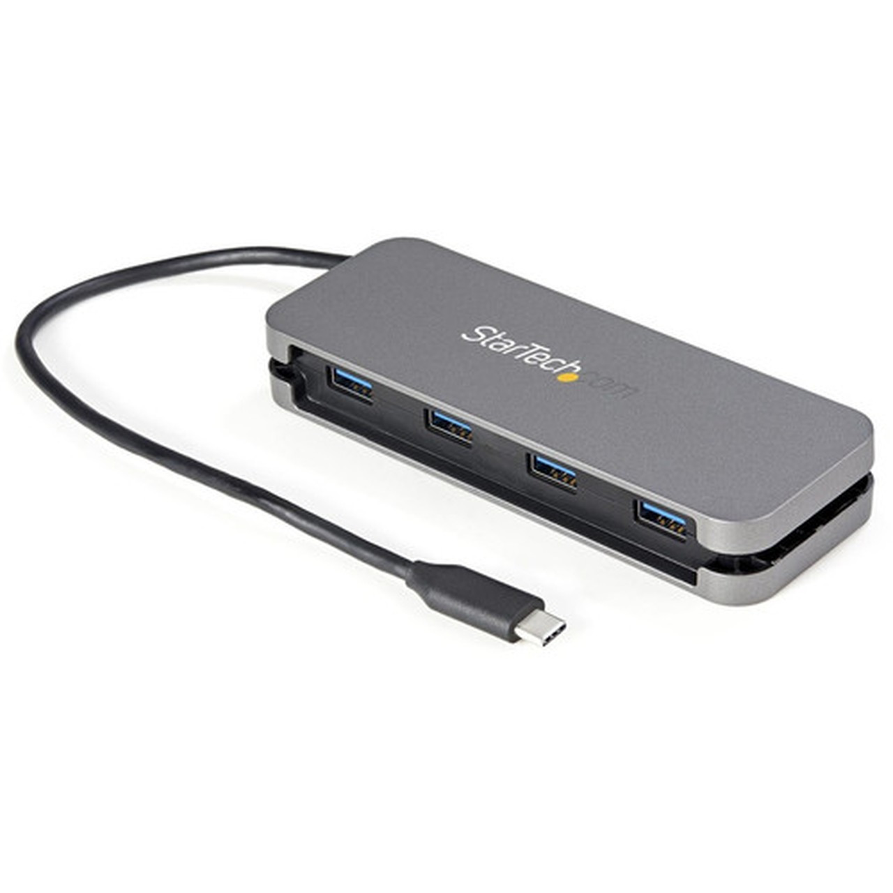 StarTechcom 4 Port USB C Hub - 4x USB-A - 5Gbps USB 30 Type-C Hub USB 3231 Gen 1 - Bus Powered - 11 Long Cable w Cable - Bus HB30CM4AB