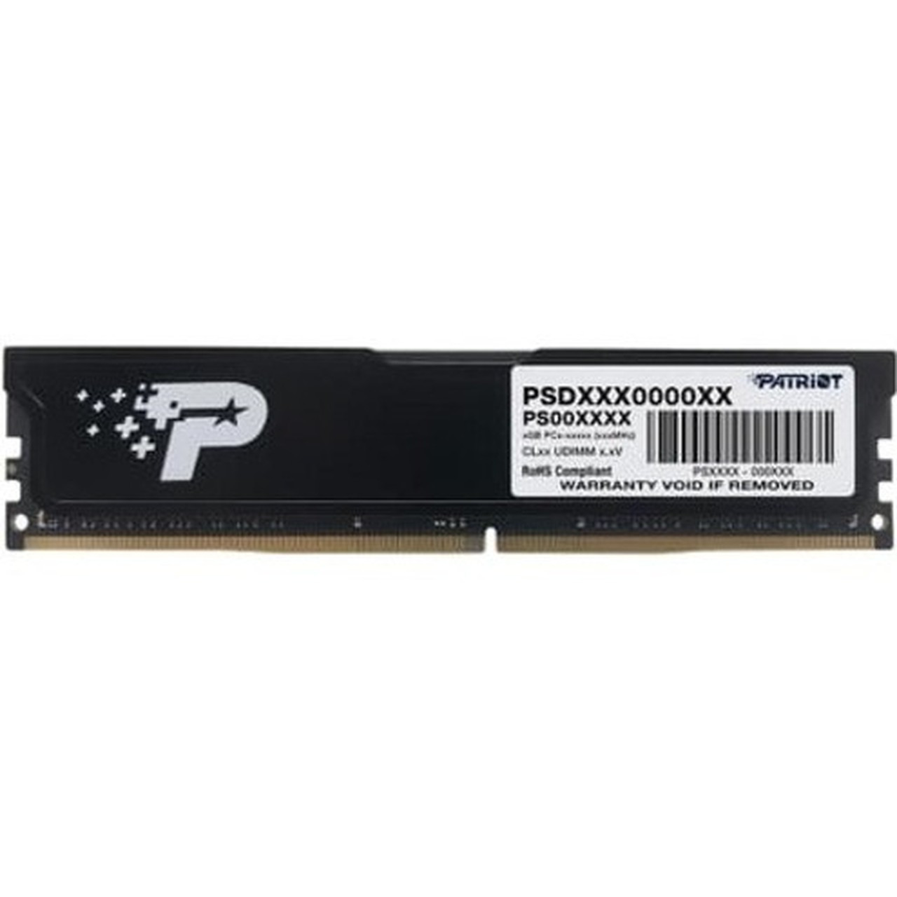 Patriot Memory Signature Line 32GB DDR4 SDRAM Memory Module - For Desktop PC - 32 GB 1 x 32GB - DDR4-2666PC4-21300 DDR4 SDRAM - MHz PSD432G26662